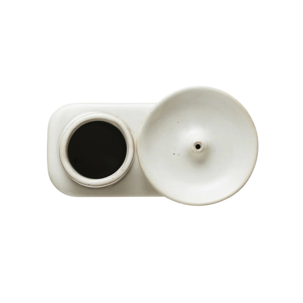 Stoneware Incense Dish - DIGS