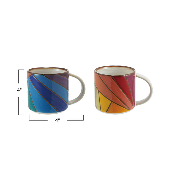 Stoneware Multicolor Mug - DIGS