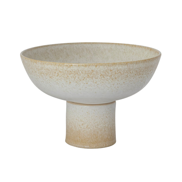 Stoneware Pedestal Bowl - DIGS