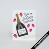 Strawberries & Champagne Engagement/Wedding Card - DIGS