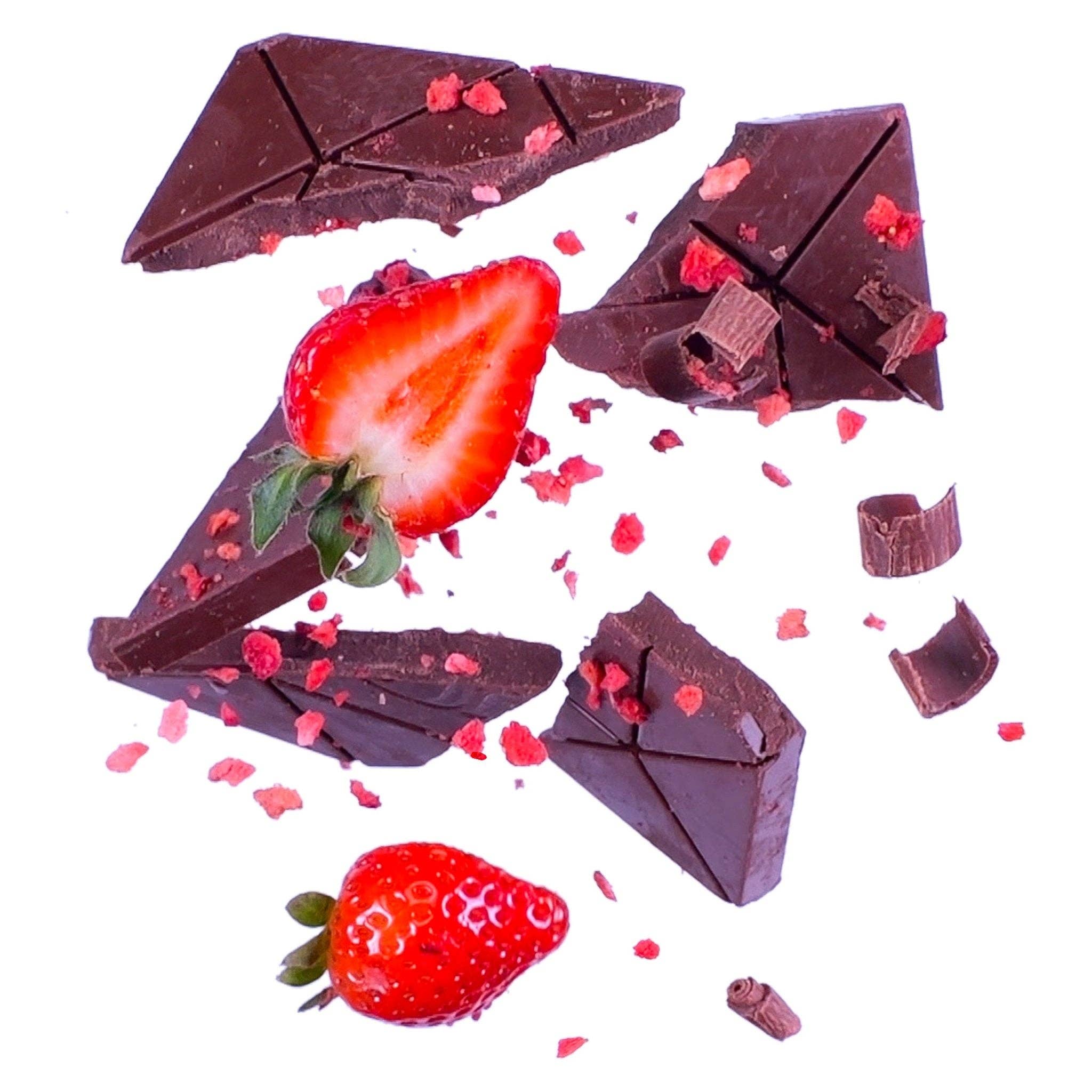 Strawberry 49% Chocolate Bar - DIGS