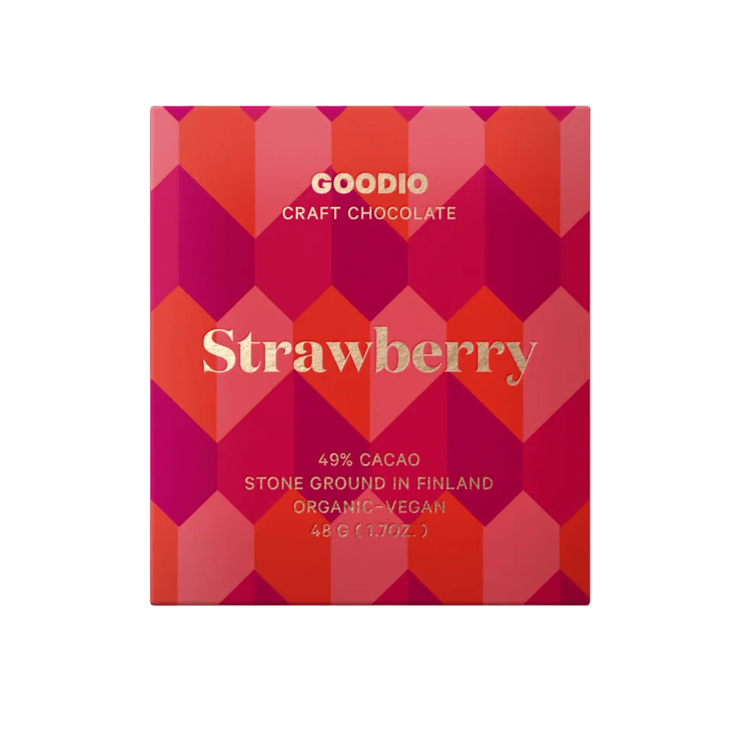 Strawberry 49% Chocolate Bar - DIGS