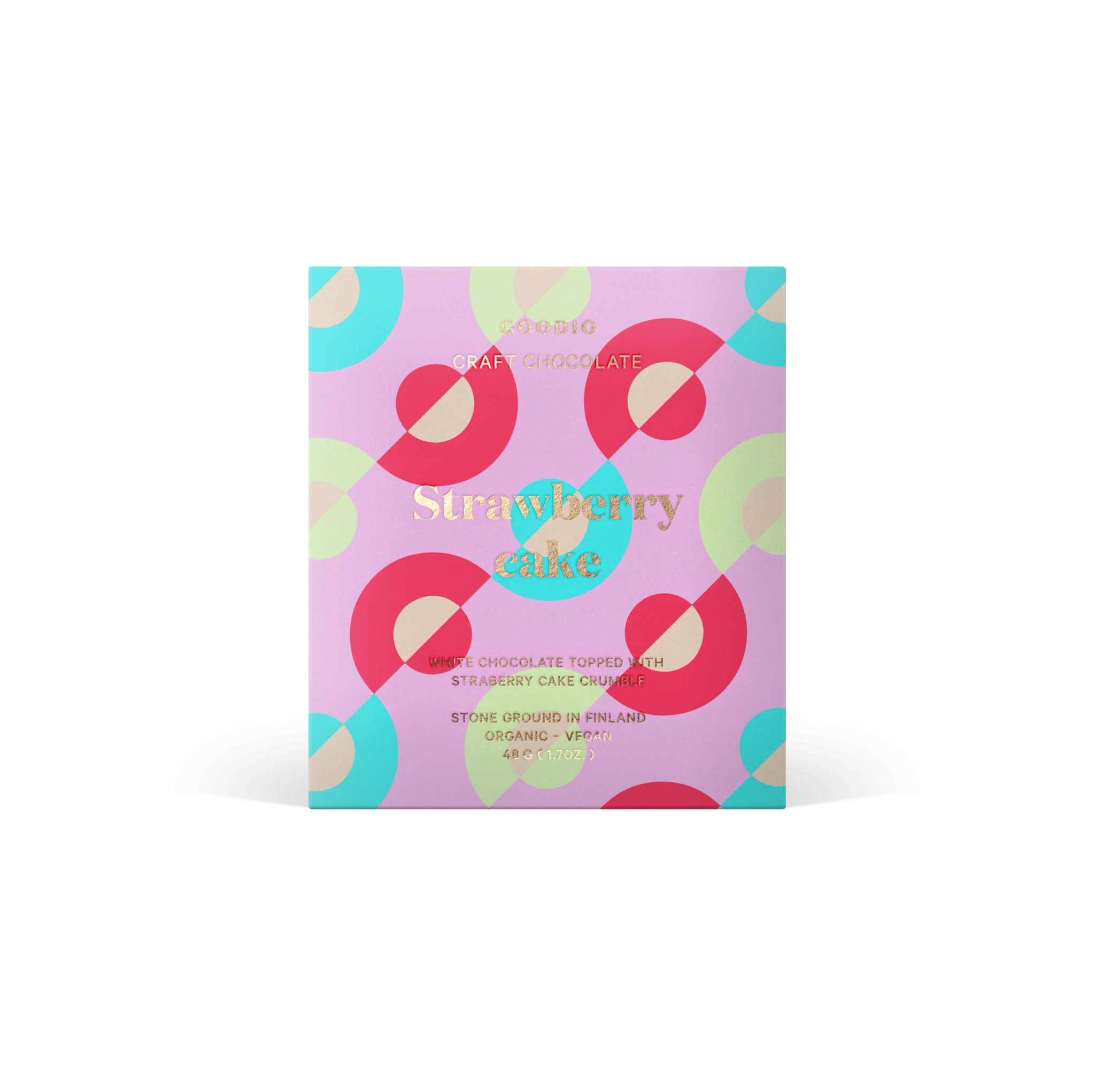 Strawberry Cake White Chocolate Bar - DIGS