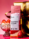 Strawberry & Cream White Chocolate Bar - DIGS