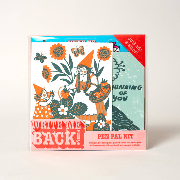 Strawberry + Crow Pen Pal Kit  - DIGS