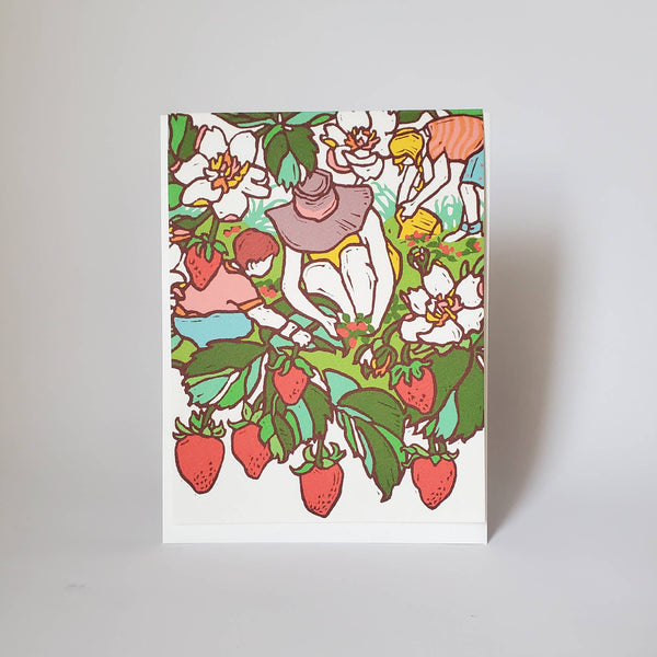 Strawberry Fields Forever Mother's Day Card - DIGS