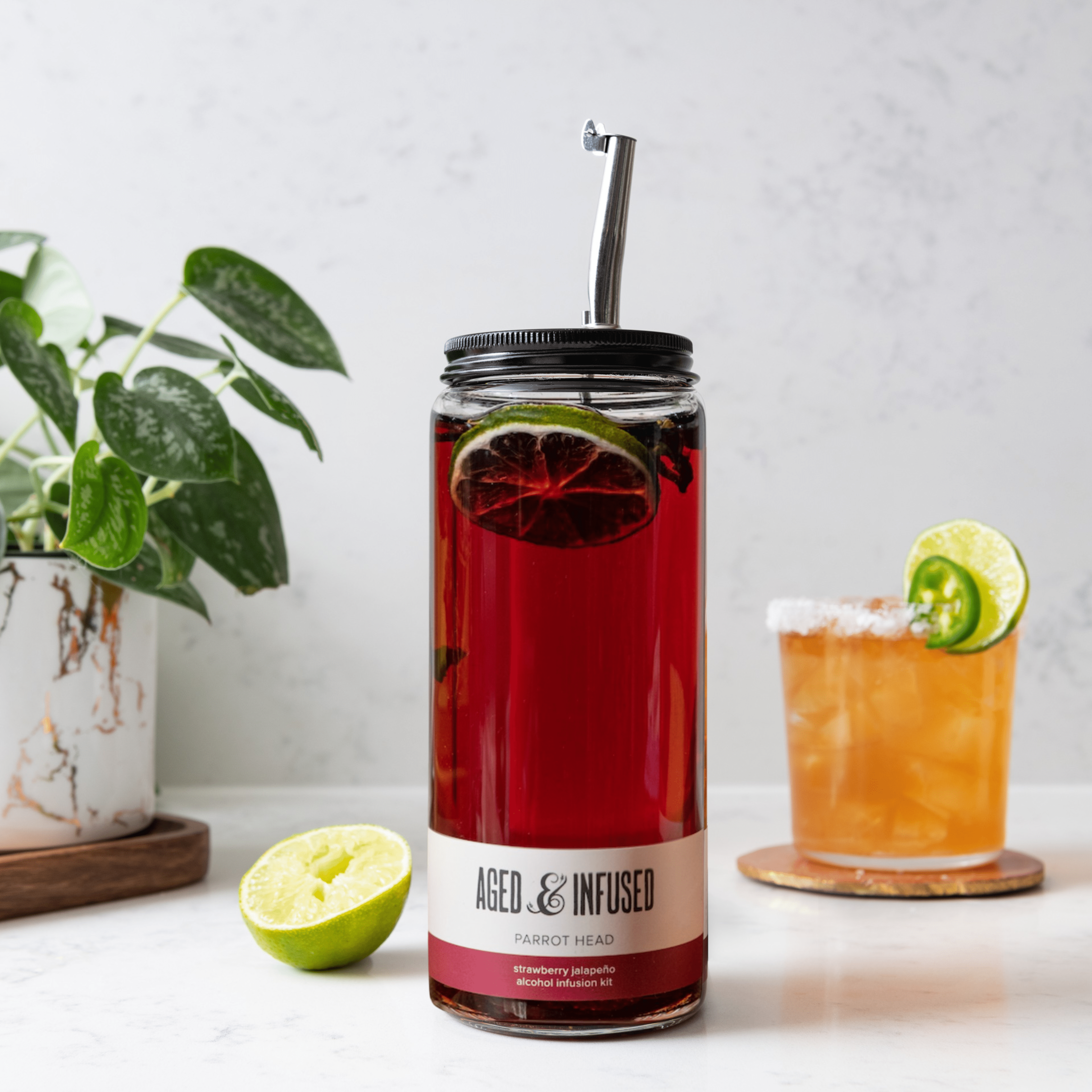 Strawberry Jalapeño Cocktail Infusion Kit - DIGS