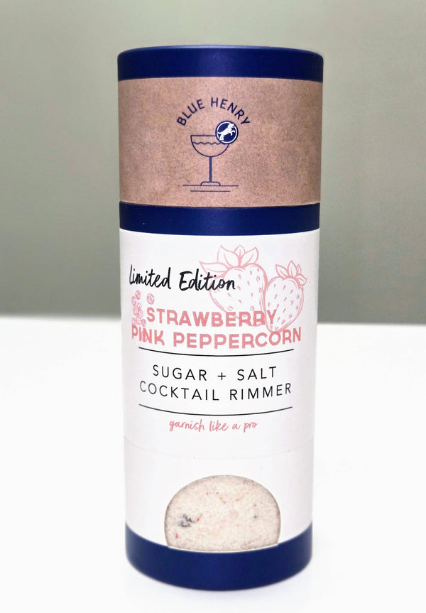 Strawberry Peppercorn Rimming Sugar + Salt - DIGS
