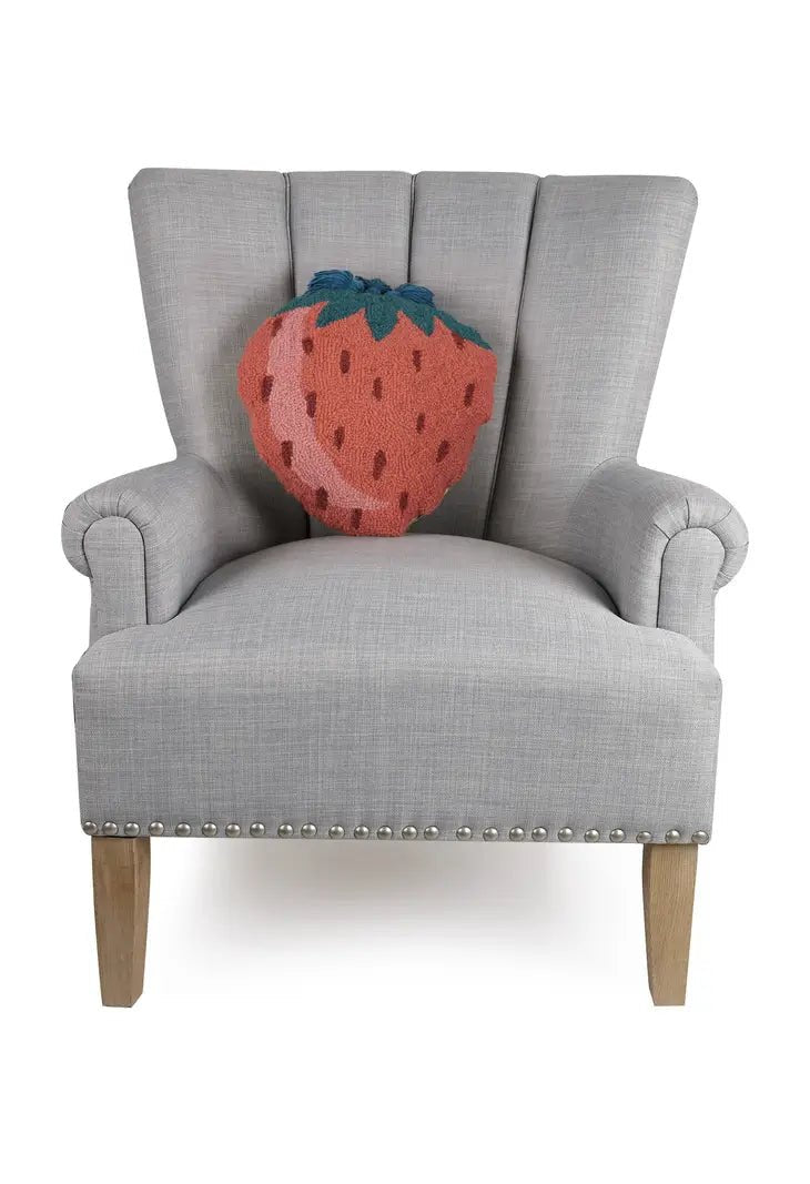 Strawberry Shaped Hook Pillow - DIGS