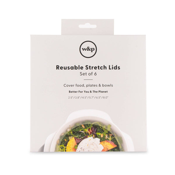Stretch Can And Bowl Lids - Set of 6 Sizes - DIGS