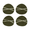 Striato Felted Wool Coasters Set - DIGS