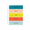 Stripes Birthday Card - DIGS