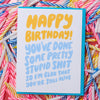 Stupid Shit Birthday Card - DIGS