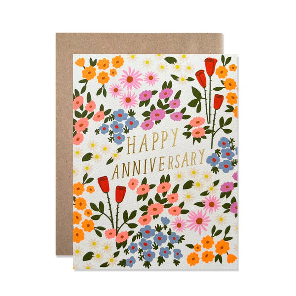 Summer Garden Anniversary Card - DIGS