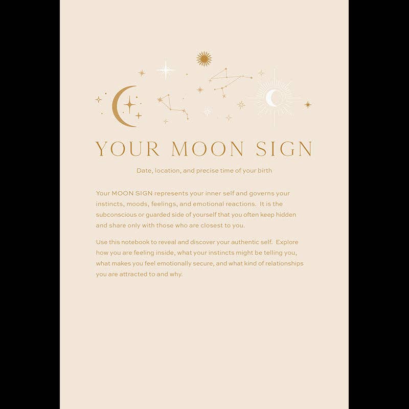 Sun Moon Rising Astrology Notebook Set - DIGS
