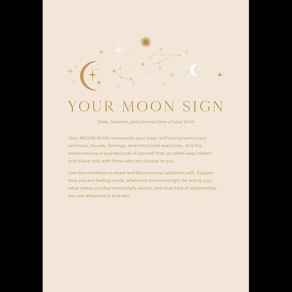 Sun Moon Rising Astrology Notebook Set - DIGS