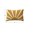 Sun Rays Punch Hook Lumbar Pillow - DIGS