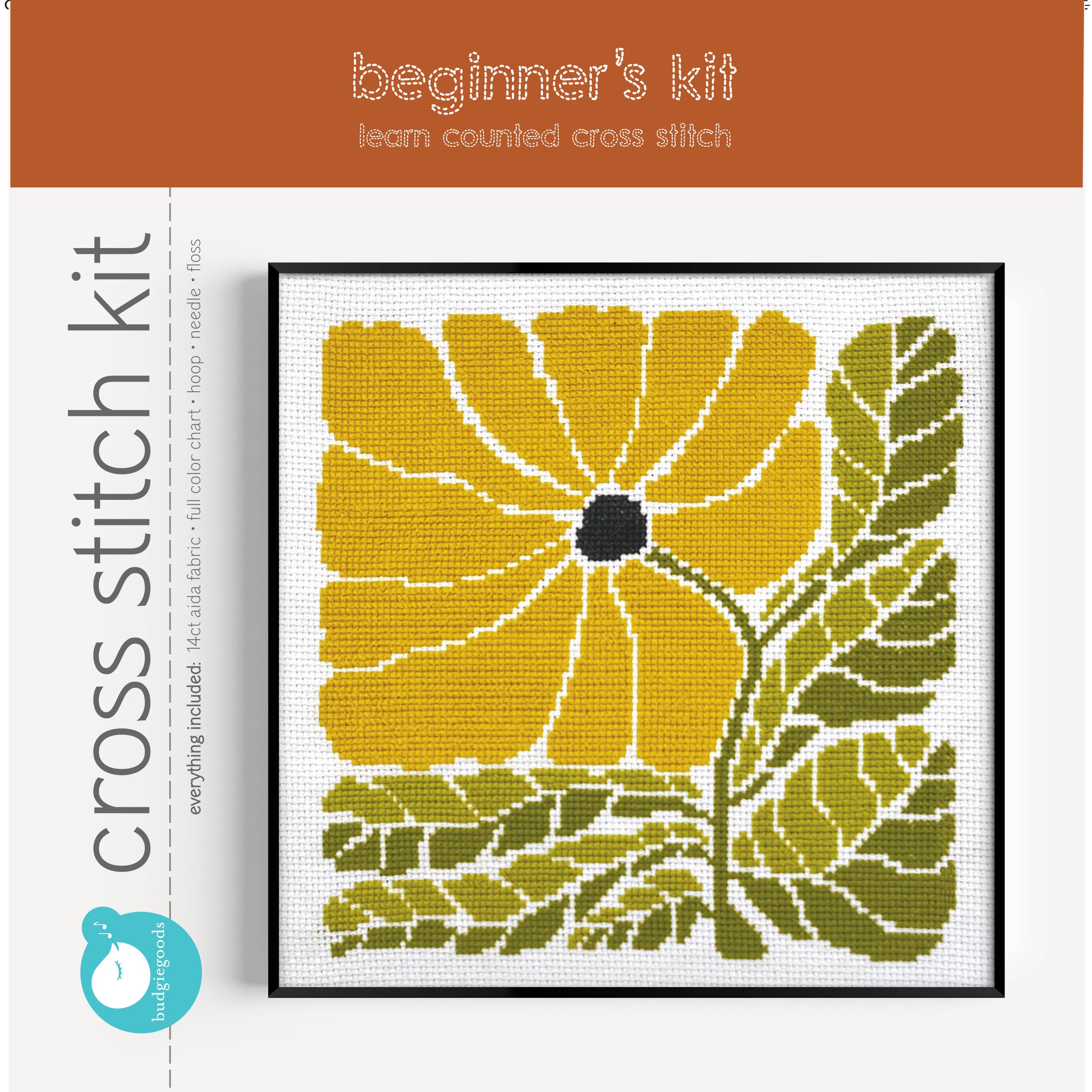 Sunny Blossom Cross Stitch Kit - DIGS