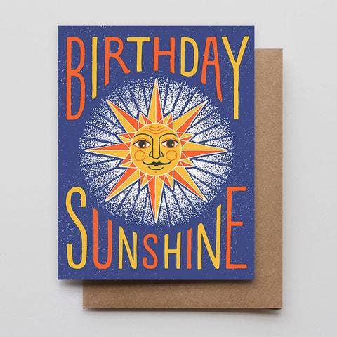 Sunshine Birthday Card - DIGS