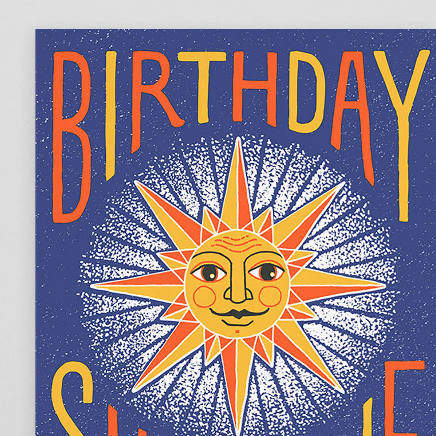 Sunshine Birthday Card - DIGS