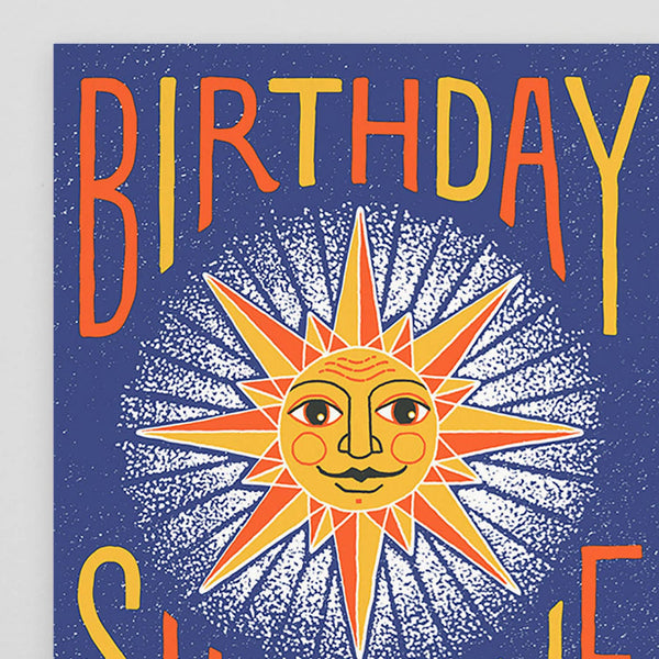 Sunshine Birthday Card - DIGS