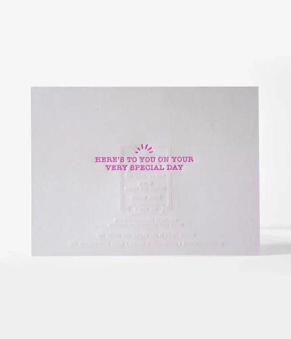 Super Electric Birthday Card - DIGS