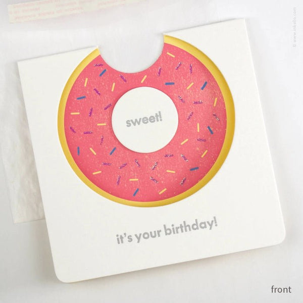 Sweet Donut Birthday Card - DIGS