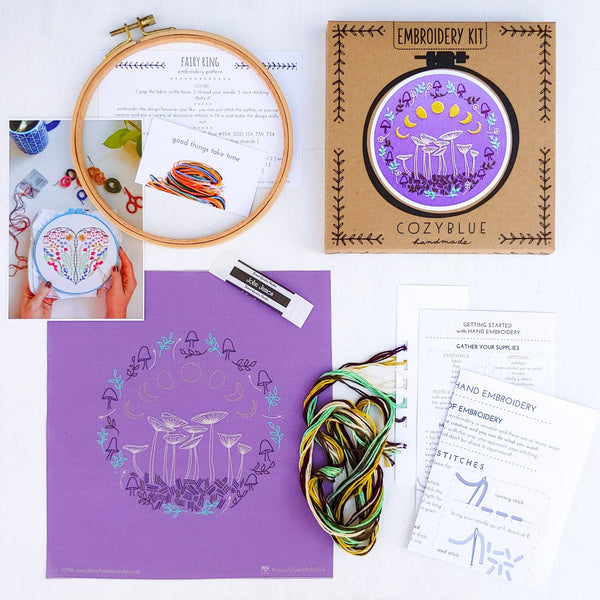 Sweet Dreams Embroidery Kit - DIGS