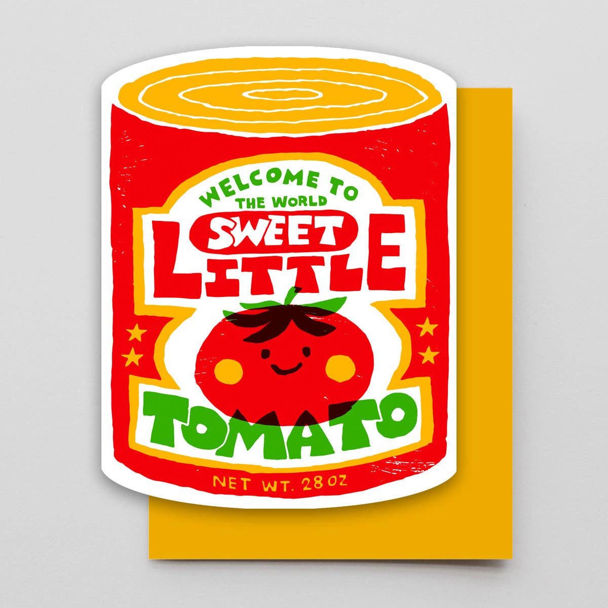 Sweet Tomato Baby Card - DIGS