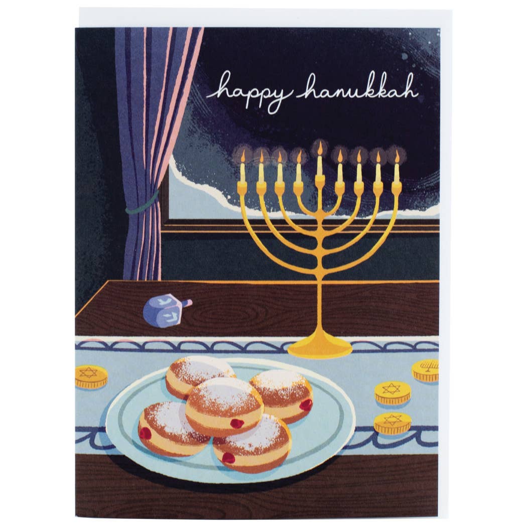 Sweet Treats & Glowing Lights Hanukkah Card - DIGS