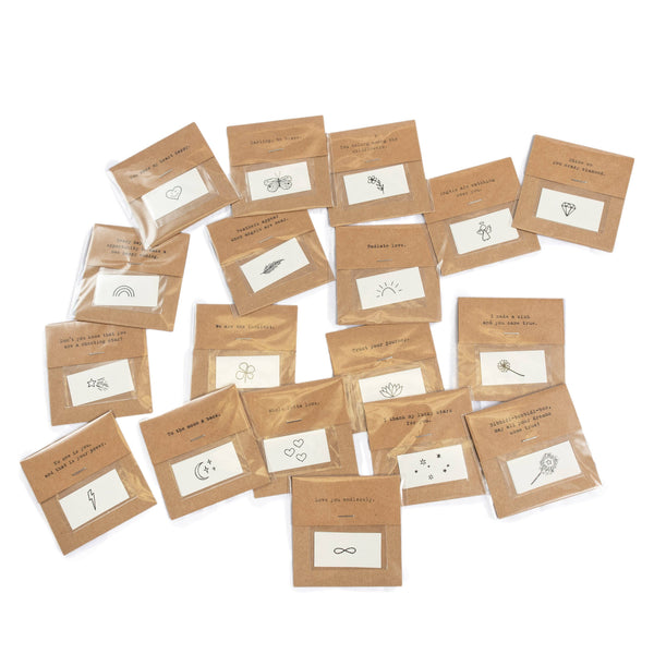 Symbols Temporary Tattoos - DIGS