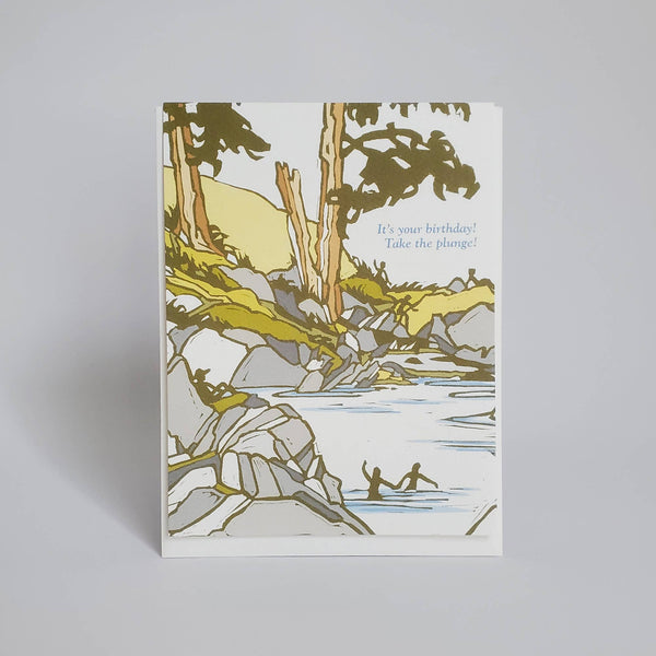 Take the Plunge Birthday Card - DIGS