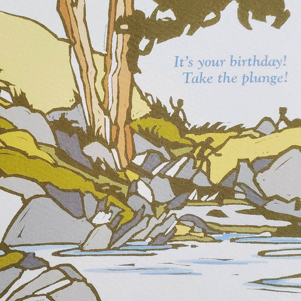 Take the Plunge Birthday Card - DIGS