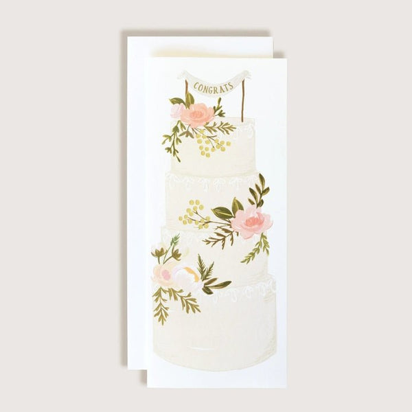 Tall Cake Wedding Card - DIGS