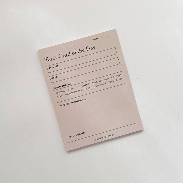 Tarot Reading Pad: Emotions Check - in - DIGS