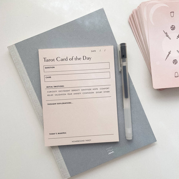 Tarot Reading Pad: Emotions Check - in - DIGS