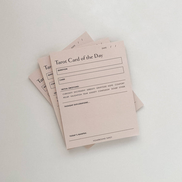 Tarot Reading Pad: Emotions Check - in - DIGS