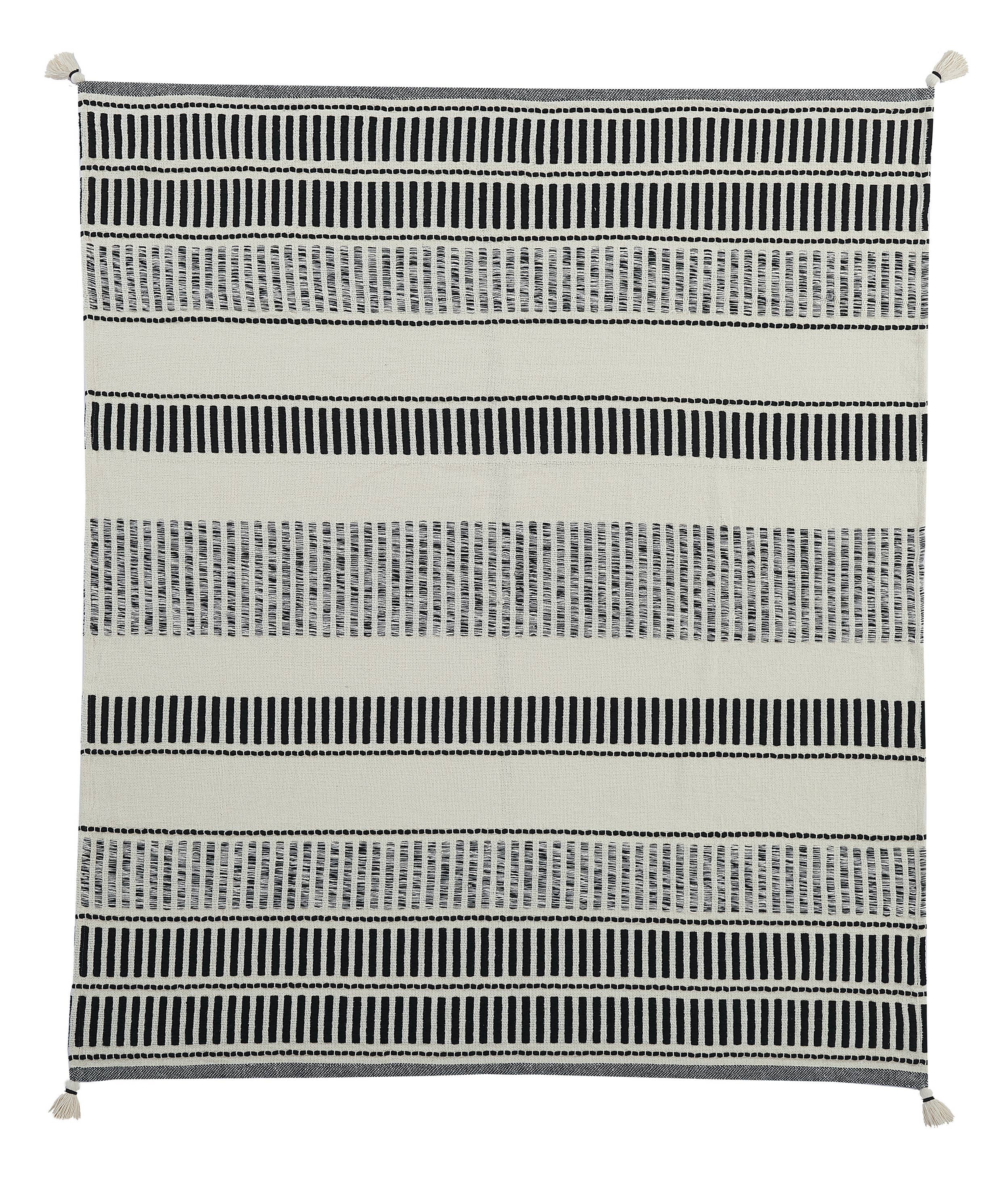 Tate Coal Striped Throw - DIGS