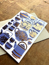 Tea Pots + Cups Card - DIGS