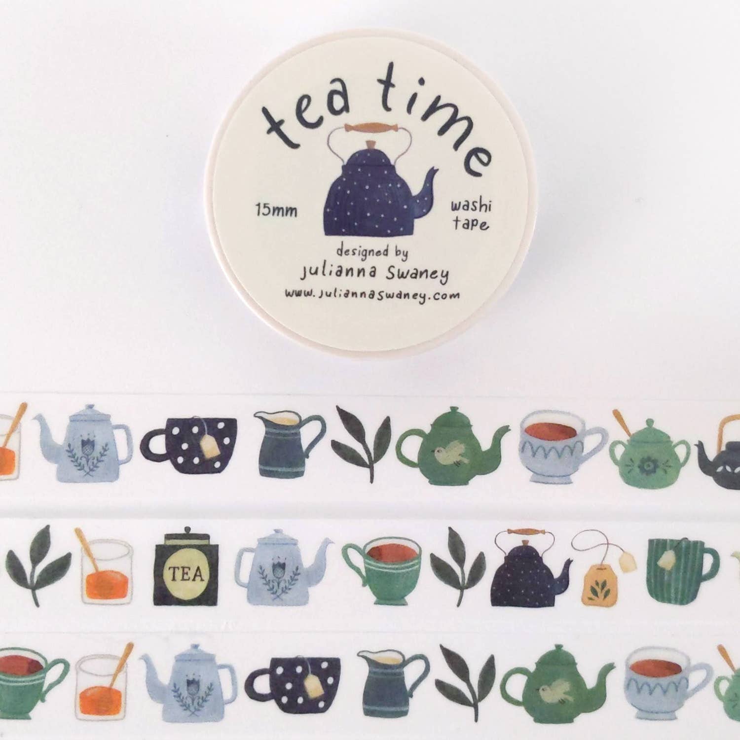 Tea Time Washi Tape - DIGS