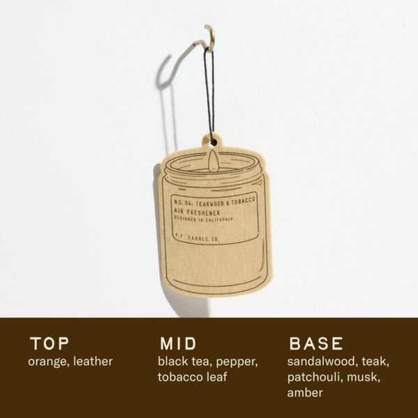 Teakwood & Tobacco Air Freshener - DIGS