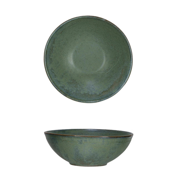 Teal Reactive Glaze Stoneware Bowl - DIGS
