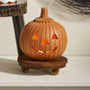 Terracotta Halloween Jack-o'-Lantern - DIGS