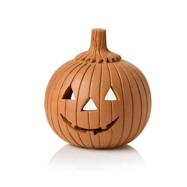 Terracotta Halloween Jack-o'-Lantern - DIGS