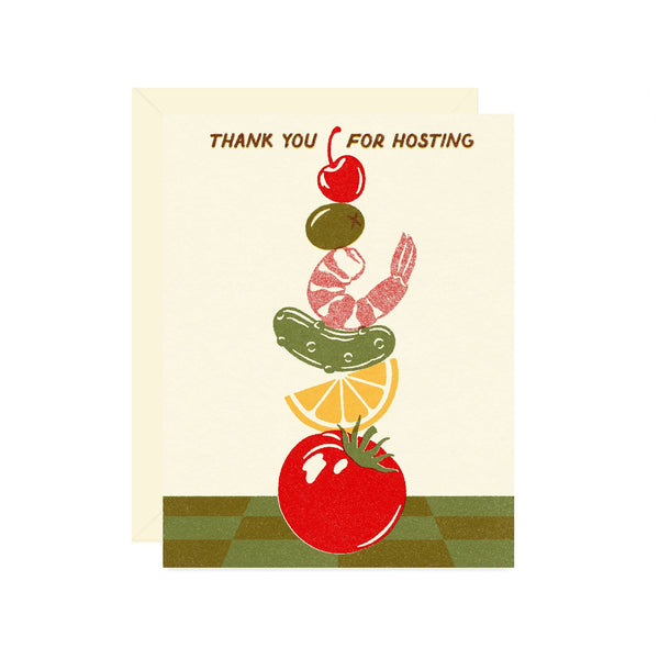 Thank You for Hosting Card - DIGS