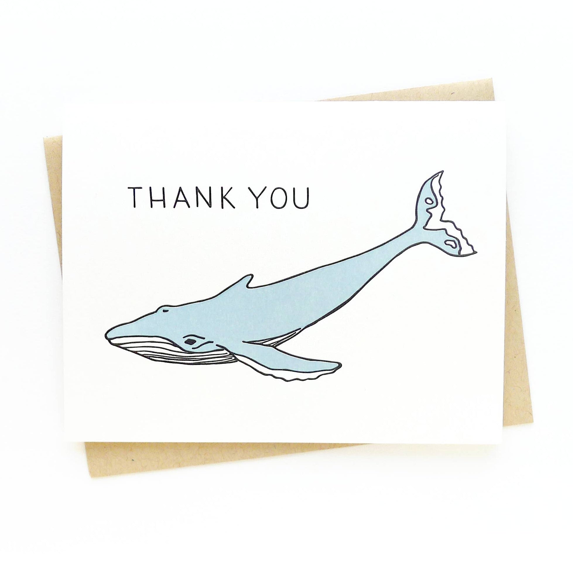 Thank You Whale Card - DIGS
