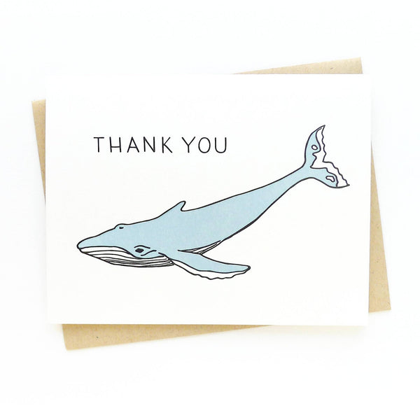 Thank You Whale Card - DIGS