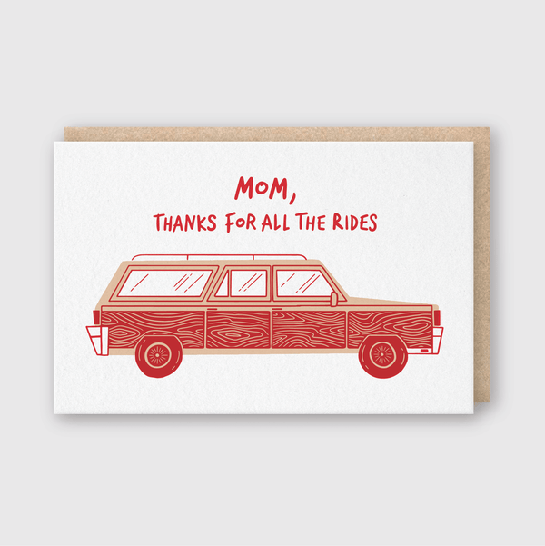 Thanks All Rides Mother's Day Card - DIGS