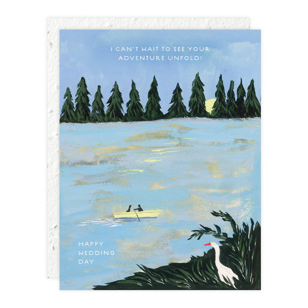 The Adventure Wedding Card - DIGS