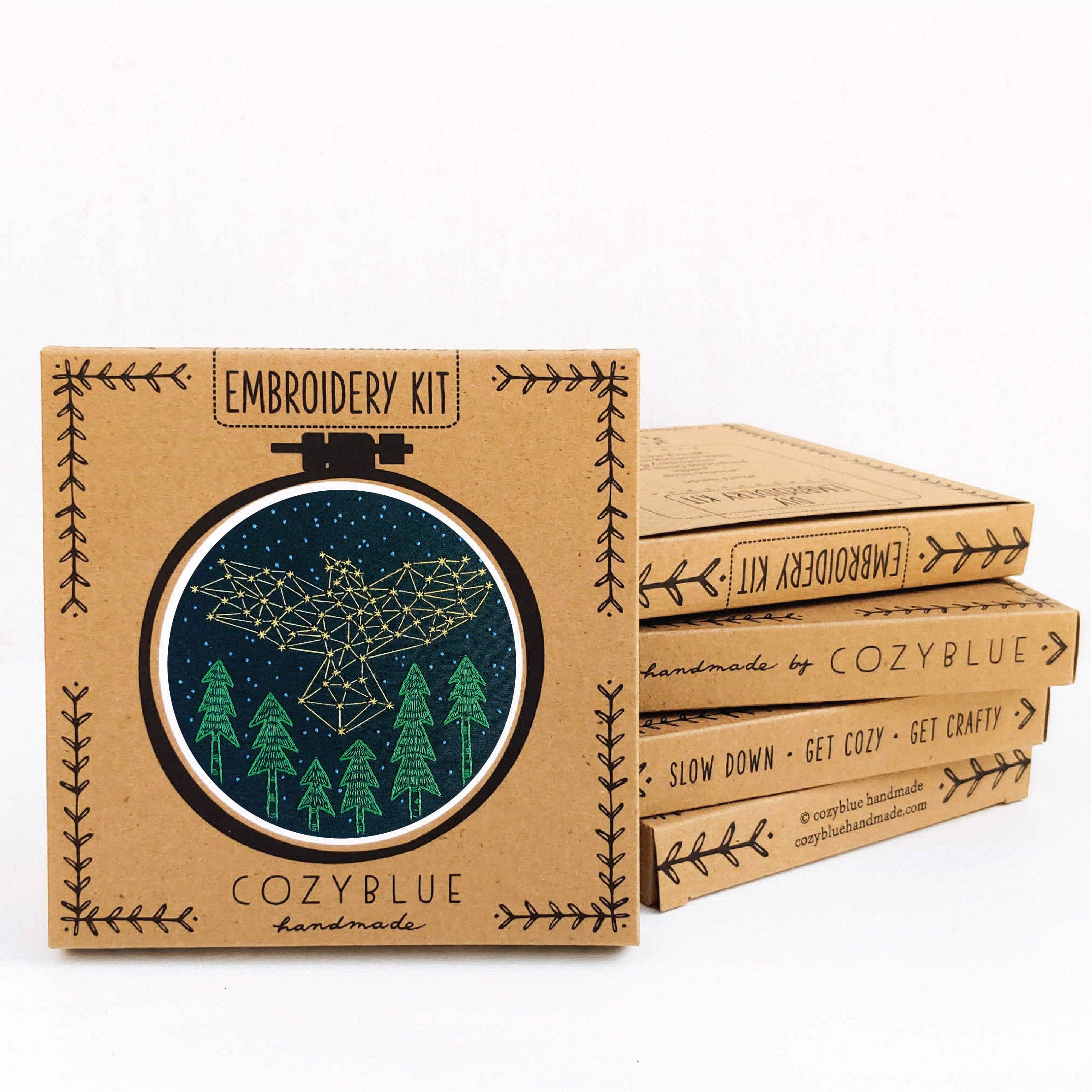 The Crow Embroidery Kit - DIGS